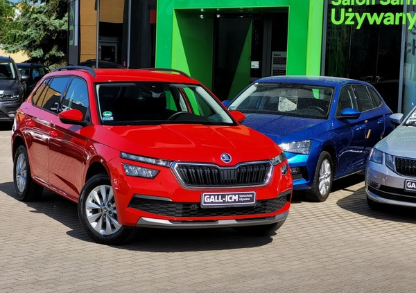 Skoda Kamiq cena 79999 przebieg: 93200, rok produkcji 2021 z Puck małe 379